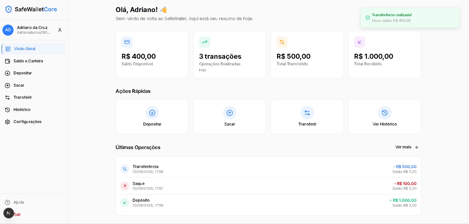SafeWallet Core: Full-Stack Cloud-Native & Perimetric Security